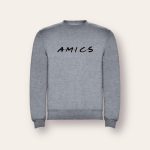 Dessuadora Amics gris