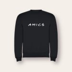 Dessuadora Amics negre